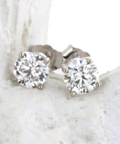 14K 1.41ctw Diamond Studs