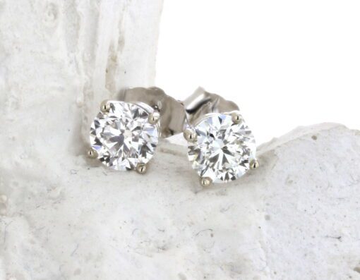 14K 1.41ctw Diamond Studs