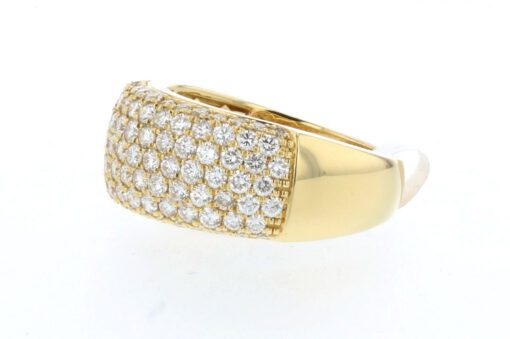 18K Diamante Pave Banda