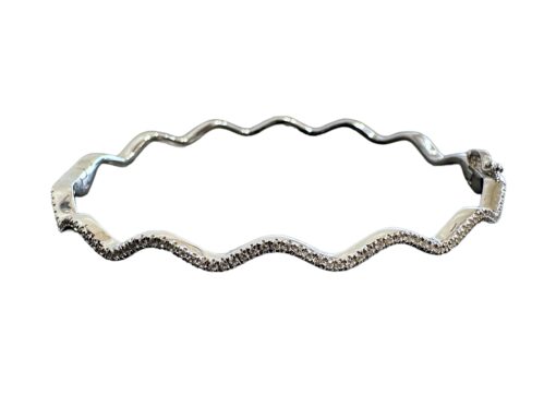 Pulsera brazalete Diamond Wave