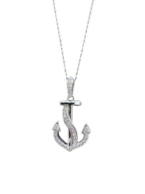 Colgante Ancla Diamante