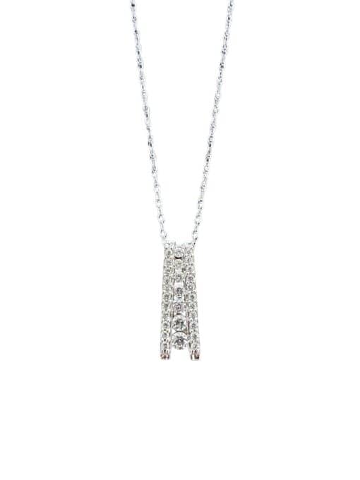 Colgante de barra de diamantes