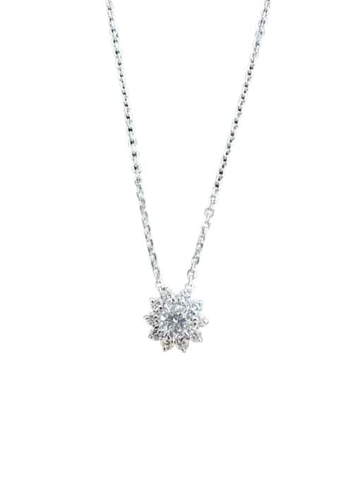 Colgante racimo de diamantes